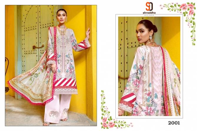 Shraddha Firdous Urbane 2 Fancy Ethnic Wear Lawn Cotton Pakistani Salwar Kameez Collection